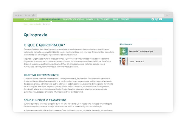 Biopraxis \\ Site