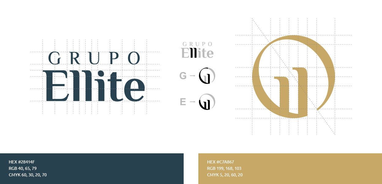 Grupo Ellite \\ Identidade Visual