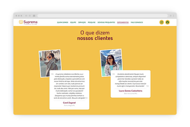 Suprema \\ Site